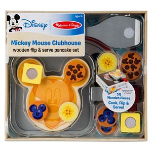 Mickey Mouse Clubhouse Wooden Flip & Serve Pancake Set by Melissa & Doug