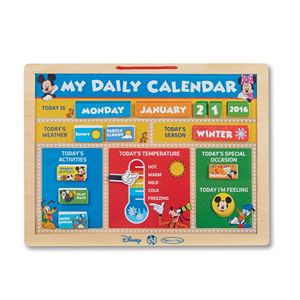 Mickey Mouse Clubhouse My Magnetic Daily Calendar by Melissa & Doug