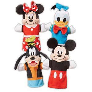 Mickey Mouse & Friends Soft Hand Puppets by Melissa & Doug