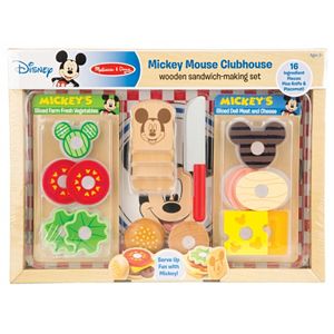 Mickey Mouse Clubhouse Wooden Sandwich Making Kit by Melissa & Doug