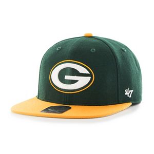 Youth '47 Brand Green Bay Packers Lil' Shot Adjustable Cap
