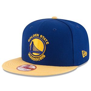 Adult New Era Golden State Warriors Solid A-Frame 9FIFTY Snapback Cap