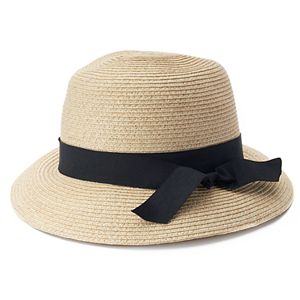 SONOMA Goods for Life™ Woven Straw Cloche Hat