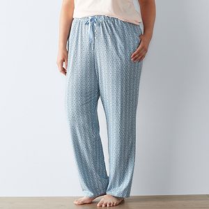 Plus Size SONOMA Goods for Life™ Pajamas: Weekend Love Pajama Pants