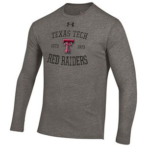 Men's Under Armour Texas Tech Red Raiders Triblend Tee