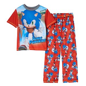 Boys 4-20 Sonic The Hedgehog 2-Piece Pajama Set