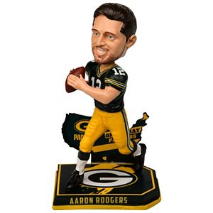 Forever Collectibles Green Bay Packers Aaron Rodgers Bobble Head