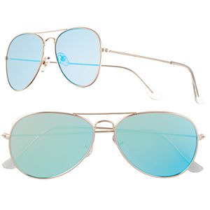 Men's Apt. 9® Gold Mirror Aviator  Sunglasses