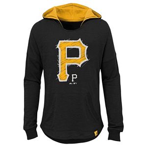 Girls 7-16 Majestic Pittsburgh PiratesThe Closer Pullover Hoodie
