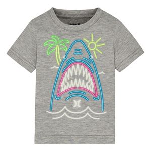 Toddler Boy Hurley Neon Glow-in-the-Dark Shark Tee