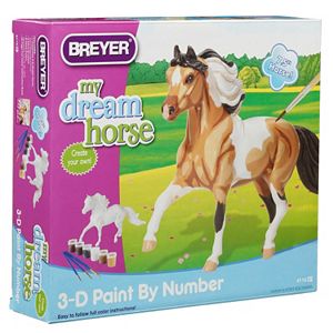 Breyer My Dream Horse Pinto Horse 3D Paint-by-Number Kit