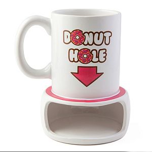 BigMouth Inc. The Donut Hole Mug