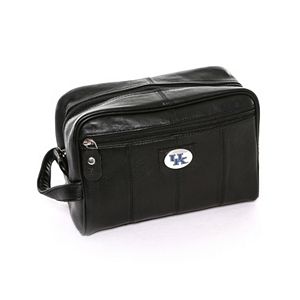 Kentucky Wildcats Black Leather Shave Kit