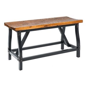 INK+IVY Lancaster Industrial Counter Bench