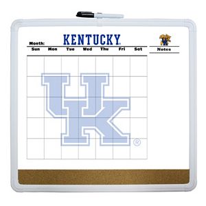 Kentucky Wildcats Dry Erase Cork Board Calendar