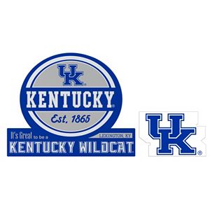 Kentucky Wildcats Jumbo Tailgate & Mascot Peel & Stick Decal Set
