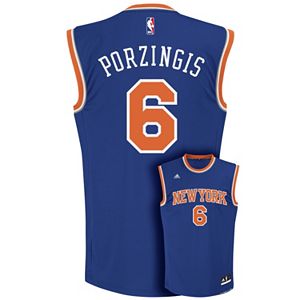 Men's adidas New York Knicks Kristaps Porzingis NBA Replica Jersey