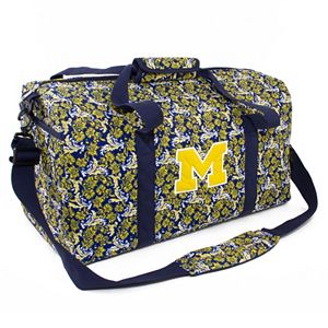 Michigan Wolverines Bloom Large Duffle Bag