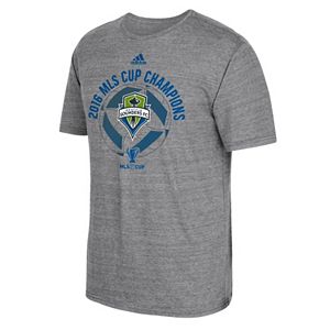 Men's adidas Seattle Sounders 2016 MLS Cup Champions Highest Level Tee