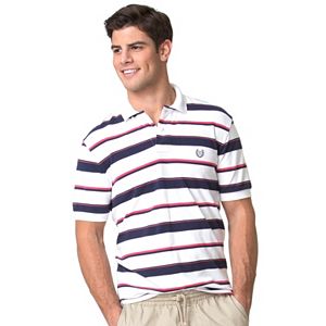 Men's Chaps Classic-Fit Striped Stretch Polo
