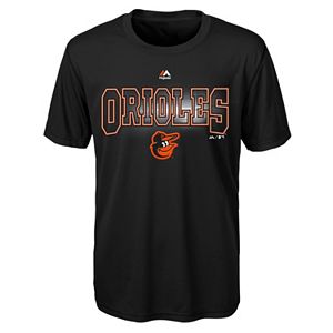 Boys 8-20 Majestic Baltimore Orioles Light Up the Field Cool Base Tee