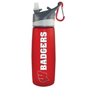 Wisconsin Badgers Frosted Water Bottle