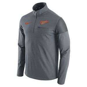 Men's Nike Baltimore Orioles Elite Half-Zip Pullover
