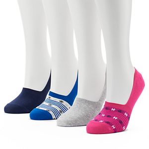 Women's Keds 4-pk. Ditsy Floral Combed Cotton Non-Slip Liner Socks