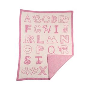 Living Textiles My First Alphabet Fuzzy Blanket