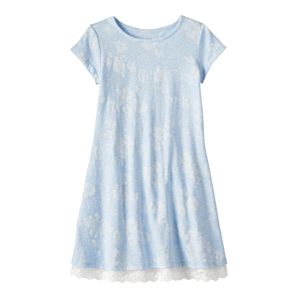 Disney's Beauty and the Beast Toddler Girl Belle Silhouette & Floral Pattern Dress by Jumping Beans®