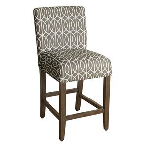 HomePop Finley Printed Counter Stool