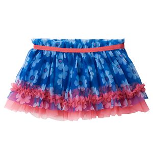 Baby Girl Baby Starters Floral Ruffle Tulle Skirt