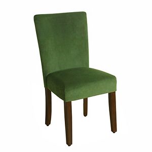 HomePop Velvet Parson Dining Chair 2-piece Set