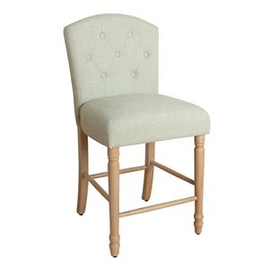 HomePop Delilah Tufted Counter Stool
