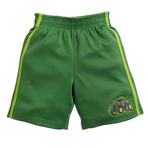 Toddler Boy John Deere Tractor Graphic Athletic Shorts