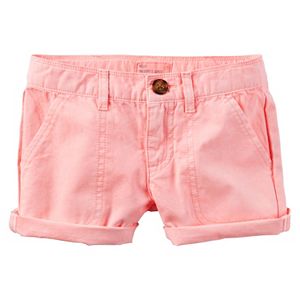 Toddler Girl Carter's Twill Shorts
