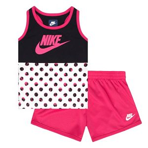 Toddler Girl Nike Futura Tank Top & Mesh Shorts Set