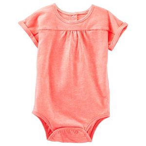 Baby Girl OshKosh B'gosh® Shirred Dolman Bodysuit