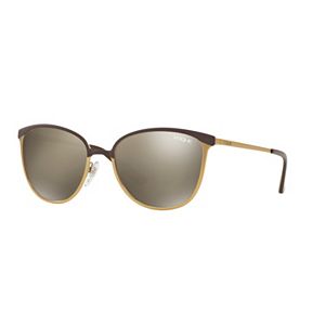 Vogue VO4002S 55mm Square Mirror Sunglasses