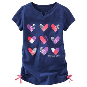 Toddler Girl OshKosh B'gosh® Heart Cinched Tunic