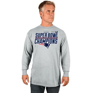 Men's Majestic New England Patriots Super Bowl LI Champs Long-Sleeve Tee