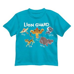 Disney's The Lion Guard Kion, Beshte & Ono Boys 4-7 Group Tee