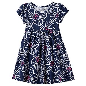 Toddler Girl Jumping Beans® Patterned Roll Cuff Dress