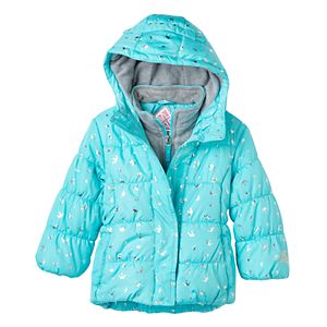 Toddler Girl ZeroXposur Heavyweight Fleece-Lined Foil Crown Jacket