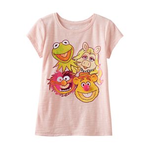 Disney's The Muppets Toddler Girl Slubbed Rhinestone Tee by Jumping Beans®
