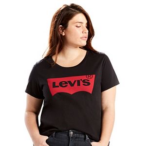 Plus Size Levi's Batwing Logo Tee