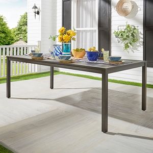 HomeVance Borego Patio Dining Table