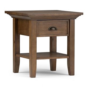 Simpli Home Redmond 1-Drawer End Table
