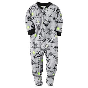 Baby Boy Carter's Print Footed Pajamas