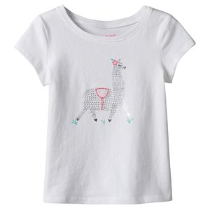 Toddler Girl Jumping Beans® Llama Foil Graphic Tee